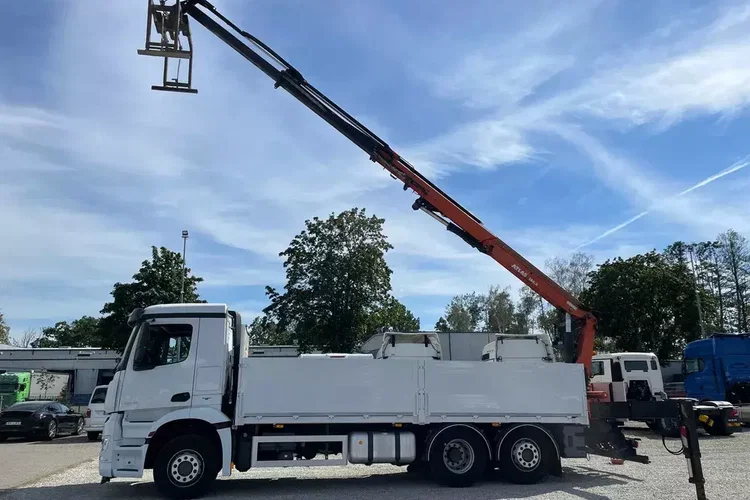 Mercedes Arocs 2545, HDS ATLAS 186.3 - PILOT zdjęcie 2