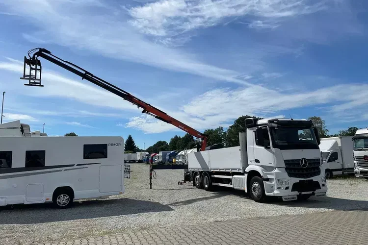 Mercedes Arocs 2545, HDS ATLAS 186.3 - PILOT zdjęcie 4
