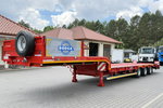 BODEX NN3J Ładowność: 26.500kg 3osie SAF Przednia Podnoszona WABCO Poszerzenia Waga 9000kg 2021r Niskopodwoziowa Laweta Kassbohrer zdjęcie 13