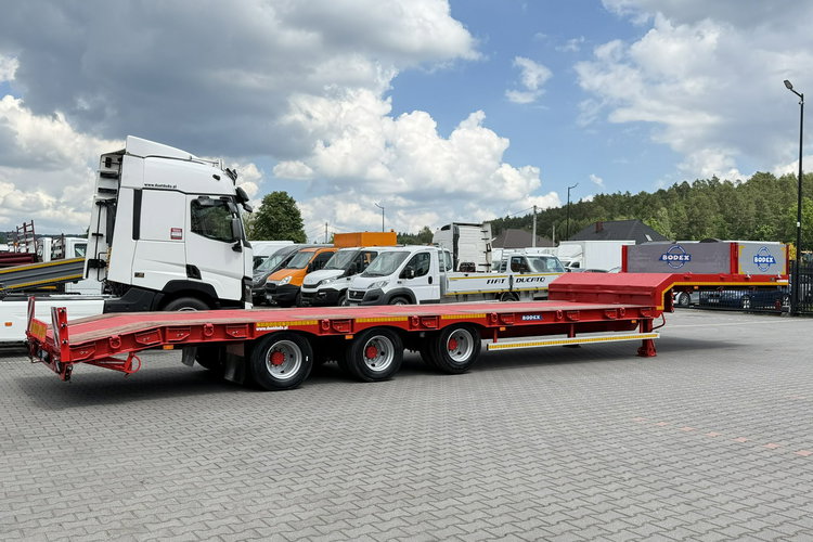BODEX NN3J Ładowność: 26.500kg 3osie SAF Przednia Podnoszona WABCO Poszerzenia Waga 9000kg 2021r Niskopodwoziowa Laweta Kassbohrer zdjęcie 15
