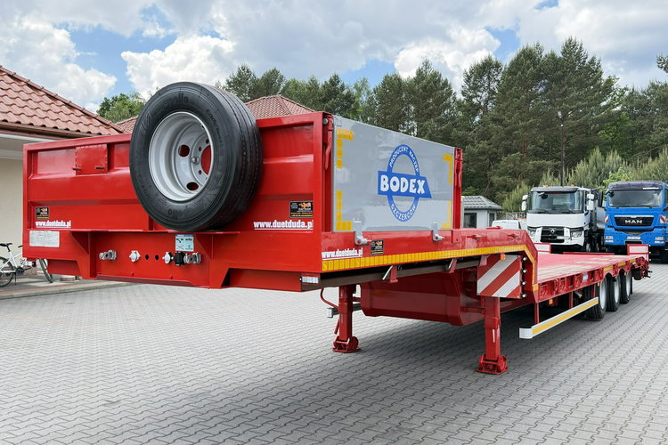 BODEX NN3J Ładowność: 26.500kg 3osie SAF Przednia Podnoszona WABCO Poszerzenia Waga 9000kg 2021r Niskopodwoziowa Laweta Kassbohrer zdjęcie 7