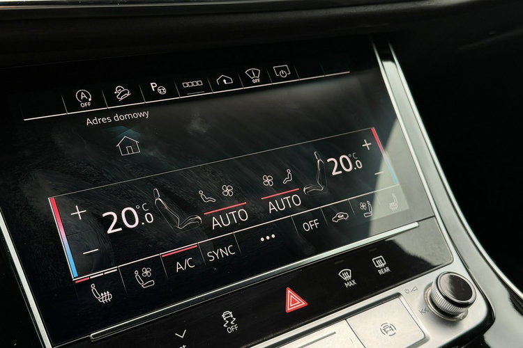 Audi Q8 S Line 2023 HUD B&Olufsen Paorama Wentyle Radar Matrixy 4xAC zdjęcie 21