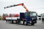 MAN / TGM / 18.250 / ACC / E 6 / SKRZYNIOWY + HDS / PALFINGER PK 12002 / WYSIĘG 14 M / PILOT zdjęcie 1