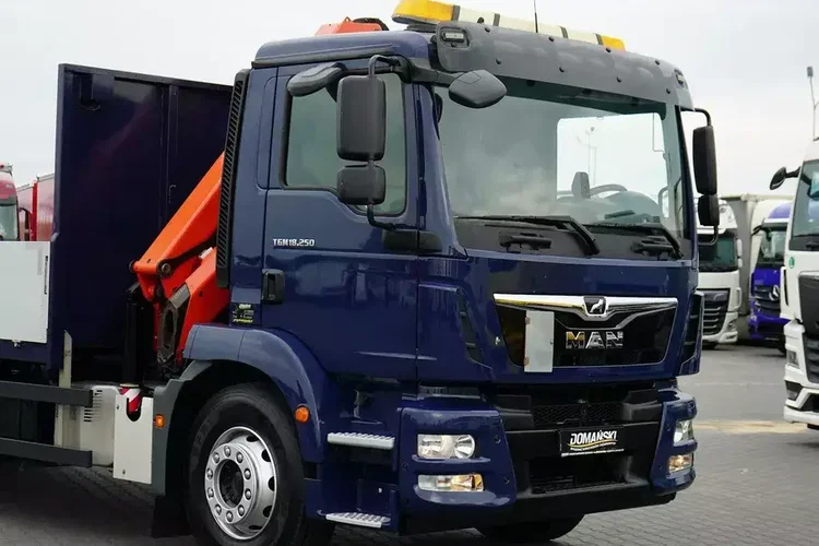 MAN / TGM / 18.250 / ACC / E 6 / SKRZYNIOWY + HDS / PALFINGER PK 12002 / WYSIĘG 14 M / PILOT zdjęcie 25