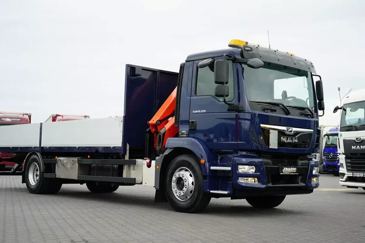 MAN / TGM / 18.250 / ACC / E 6 / SKRZYNIOWY + HDS / PALFINGER PK 12002 / WYSIĘG 14 M / PILOT zdjęcie 26