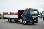 MAN / TGM / 18.250 / ACC / E 6 / SKRZYNIOWY + HDS / PALFINGER PK 12002 / WYSIĘG 14 M / PILOT zdjęcie 3