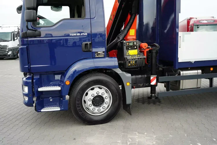 MAN / TGM / 18.250 / ACC / E 6 / SKRZYNIOWY + HDS / PALFINGER PK 12002 / WYSIĘG 14 M / PILOT zdjęcie 34