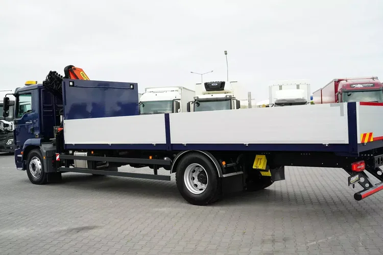 MAN / TGM / 18.250 / ACC / E 6 / SKRZYNIOWY + HDS / PALFINGER PK 12002 / WYSIĘG 14 M / PILOT zdjęcie 37