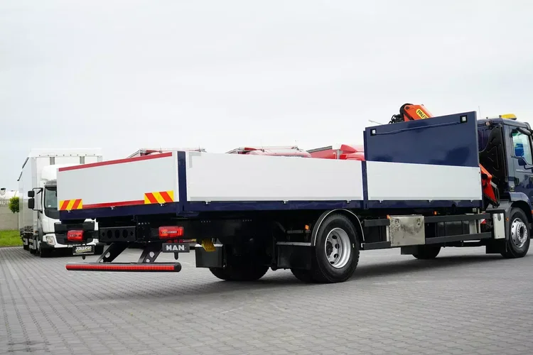 MAN / TGM / 18.250 / ACC / E 6 / SKRZYNIOWY + HDS / PALFINGER PK 12002 / WYSIĘG 14 M / PILOT zdjęcie 39