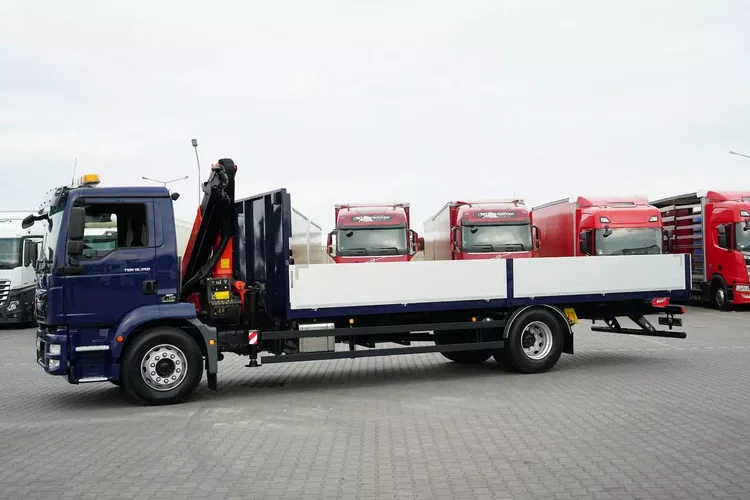 MAN / TGM / 18.250 / ACC / E 6 / SKRZYNIOWY + HDS / PALFINGER PK 12002 / WYSIĘG 14 M / PILOT zdjęcie 4