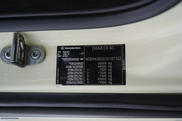 Mercedes ACTROS / 2540 / ACC / E 6 / CHŁODNIA + WINDA / 20 PALET / OŚ SKRĘTNA zdjęcie 10