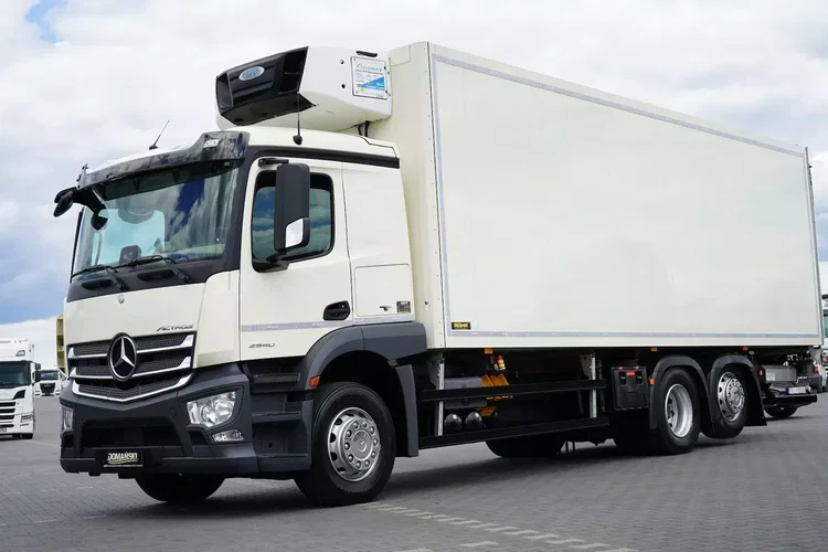Mercedes ACTROS / 2540 / ACC / E 6 / CHŁODNIA + WINDA / 20 PALET / OŚ SKRĘTNA zdjęcie 21