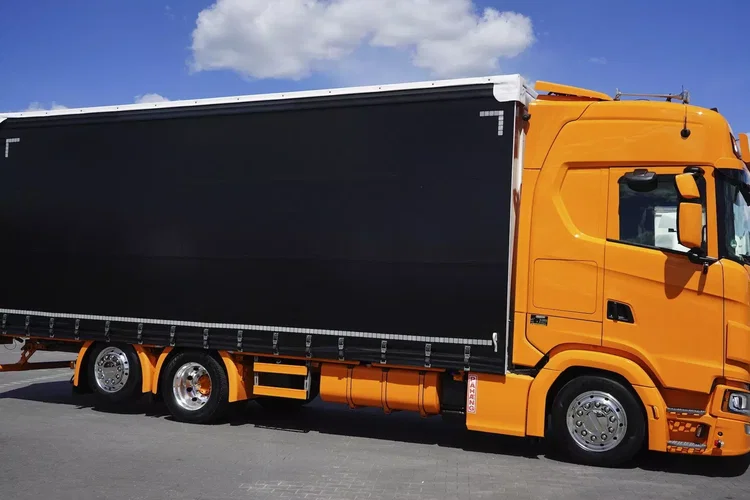 Scania / S 500 / ACC / E 6 / FIRANKA / 19 PALET / RETARDER / OŚ SKRĘTNA / PEŁNA OPCJA zdjęcie 16