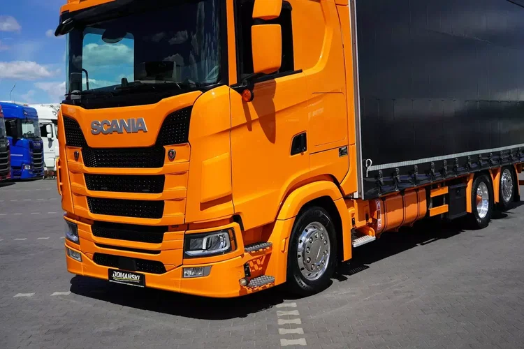 Scania / S 500 / ACC / E 6 / FIRANKA / 19 PALET / RETARDER / OŚ SKRĘTNA / PEŁNA OPCJA zdjęcie 20