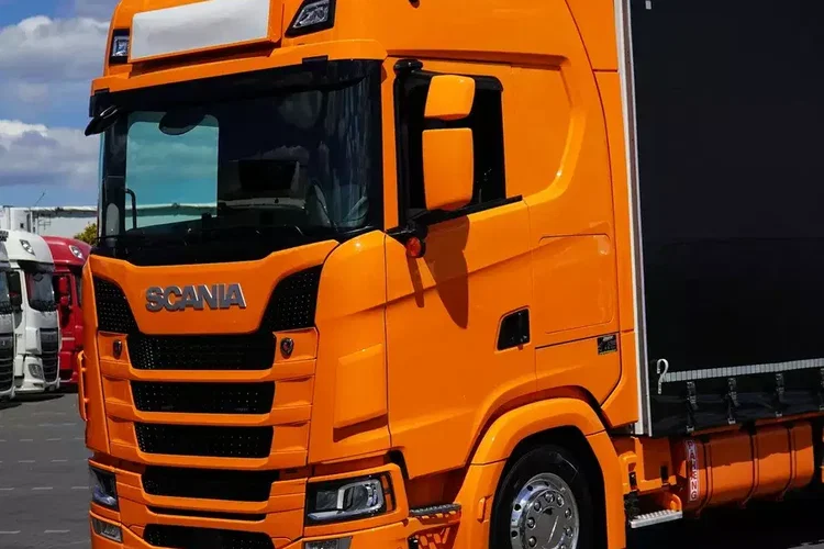 Scania / S 500 / ACC / E 6 / FIRANKA / 19 PALET / RETARDER / OŚ SKRĘTNA / PEŁNA OPCJA zdjęcie 21