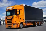 Scania / S 500 / ACC / E 6 / FIRANKA / 19 PALET / RETARDER / OŚ SKRĘTNA / PEŁNA OPCJA zdjęcie 22