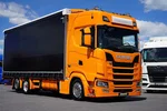 Scania / S 500 / ACC / E 6 / FIRANKA / 19 PALET / RETARDER / OŚ SKRĘTNA / PEŁNA OPCJA zdjęcie 27