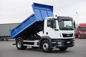 MAN TGM / 19.250 / E 6 / ACC / WYWROTKA / ŁAD. 9775 KG