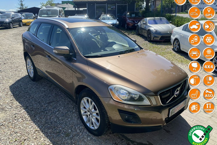Volvo XC 60 2.4d5 automat AWD max wersja full serwis 205 koni 1.r.gwarancji zamian zdjęcie 1