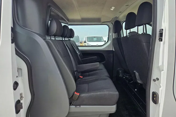 Renault Trafic Long 59999zł NETTO Brygadówka 6 osób 1.6dCi/120KM zdjęcie 26