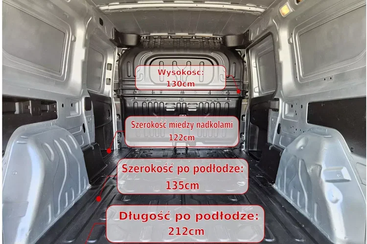 Fiat doblo Long 59999zł NETTO 1.6 mJET/105KM zdjęcie 17
