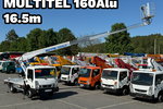 Nissan Cabstar Podnośnik Koszowy 16.5m Multitel 160 ALU Zwyżka UDT Wumag GSR P7 zdjęcie 1