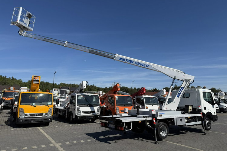 Nissan Cabstar Podnośnik Koszowy 16.5m Multitel 160 ALU Zwyżka UDT Wumag GSR P7 zdjęcie 13
