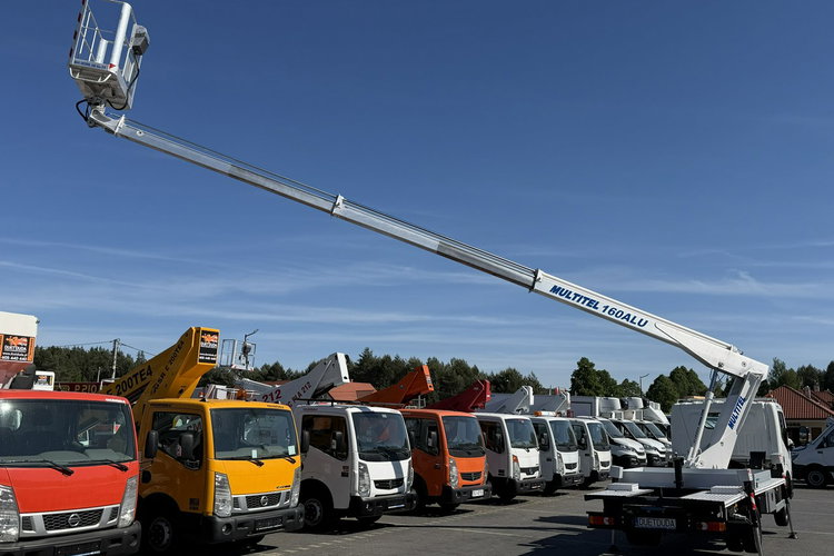Nissan Cabstar Podnośnik Koszowy 16.5m Multitel 160 ALU Zwyżka UDT Wumag GSR P7 zdjęcie 19