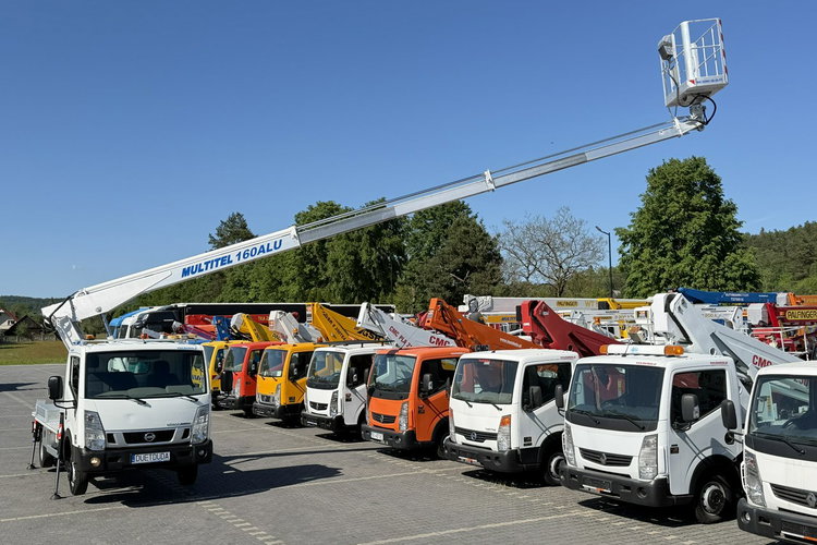 Nissan Cabstar Podnośnik Koszowy 16.5m Multitel 160 ALU Zwyżka UDT Wumag GSR P7 zdjęcie 4