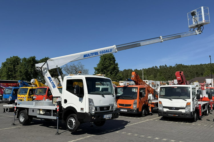 Nissan Cabstar Podnośnik Koszowy 16.5m Multitel 160 ALU Zwyżka UDT Wumag GSR P7 zdjęcie 7