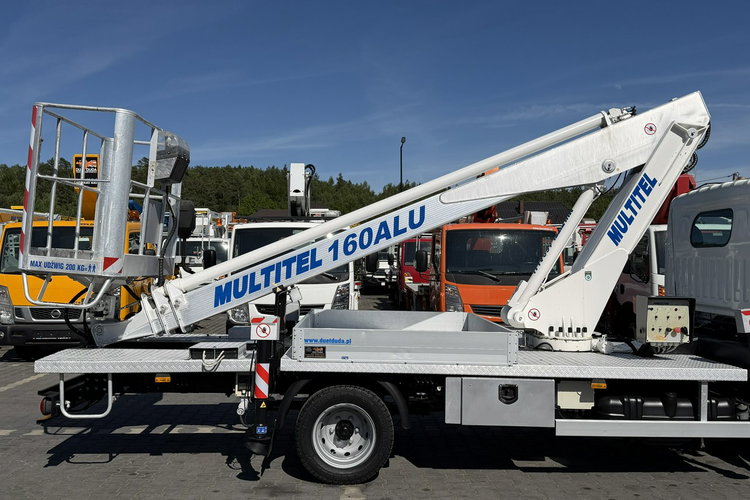 Nissan Cabstar Podnośnik Koszowy 16.5m Multitel 160 ALU Zwyżka UDT Wumag GSR P7 zdjęcie 8
