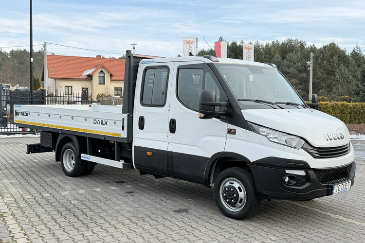Iveco Daily 50C18 V poj.3.0 35C18 (Kat.B lub C) Brygadówka Doka 7 osób Skrzynia wywrotka zdjęcie 4