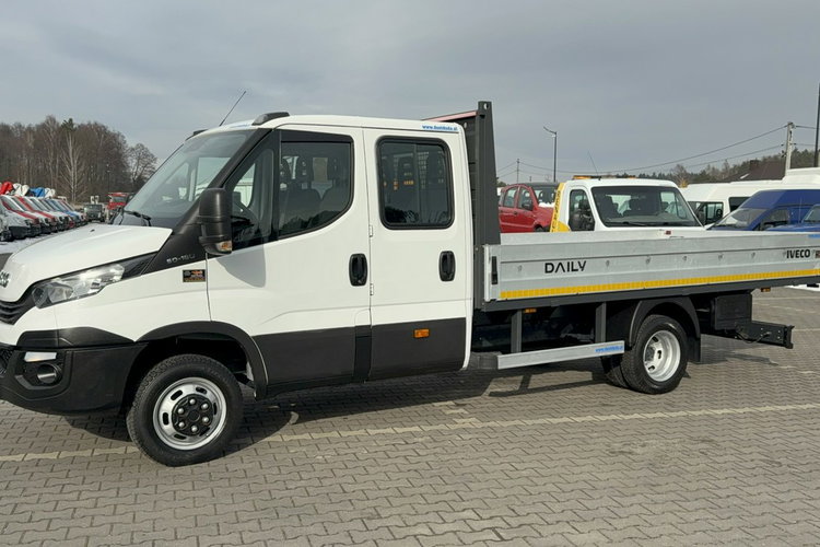 Iveco Daily 50C18 V poj.3.0 35C18 (Kat.B lub C) Brygadówka Doka 7 osób Skrzynia wywrotka zdjęcie 40