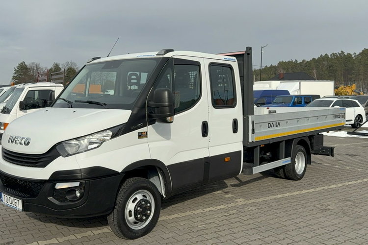 Iveco Daily 50C18 V poj.3.0 35C18 (Kat.B lub C) Brygadówka Doka 7 osób Skrzynia wywrotka zdjęcie 42