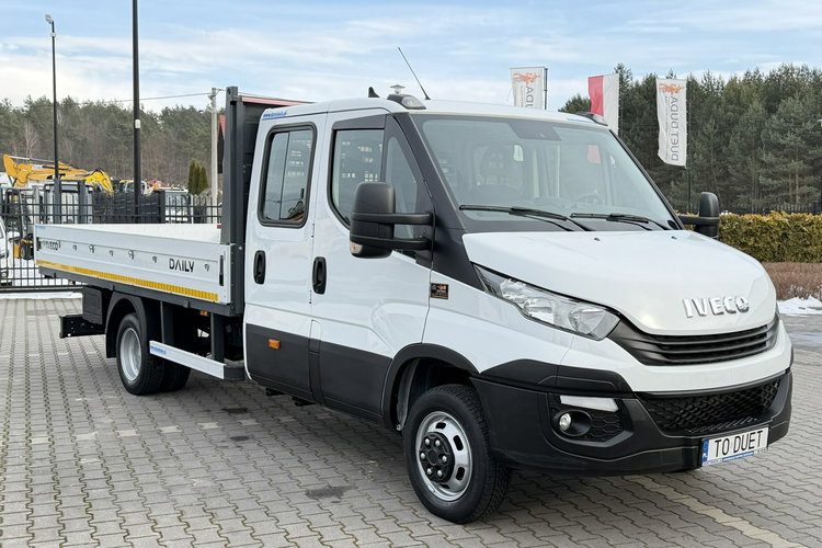 Iveco Daily 50C18 V poj.3.0 35C18 (Kat.B lub C) Brygadówka Doka 7 osób Skrzynia wywrotka zdjęcie 5