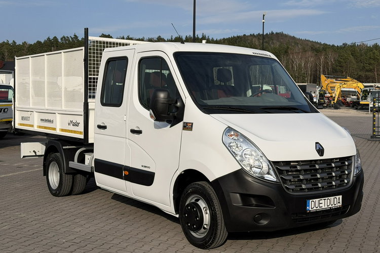 Renault Master 7 Osób Brygadówka DOKA 2.3/150KM Wywrotka (nie IVECO, VOLKSWAGEN) zdjęcie 4