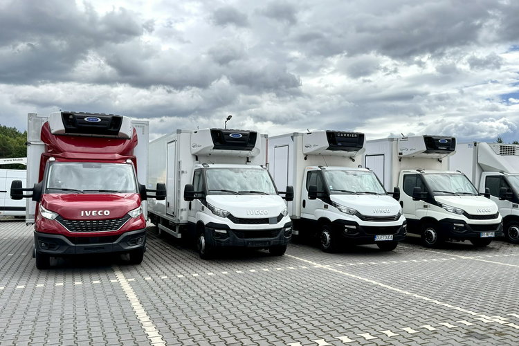 Iveco Daily 70C17 Mroźnia Ściana Grodziowa Multitemperatura Podwójny Parownik Agregat Supra 750 Boczne Drzwi+Tył Winda DHOLLANDIA zdjęcie 1