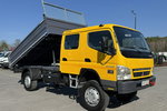 Mitsubishi Canter Fuso 4x4 17C18D 4.9/180KM Wywrotka 3-stronna Brygadówka DOKA 7 osób Klimatyzacja DMC- 7500kg UNIKAT Super Stan zdjęcie 2