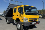 Mitsubishi Canter Fuso 4x4 17C18D 4.9/180KM Wywrotka 3-stronna Brygadówka DOKA 7 osób Klimatyzacja DMC- 7500kg UNIKAT Super Stan zdjęcie 4