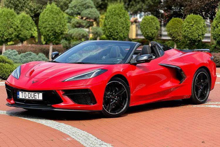 Chevrolet Corvette C8 Cabrio 6.2 V8 Salon PL Full OPCJA Gwarancja Dostępny Od Ręki zdjęcie 1