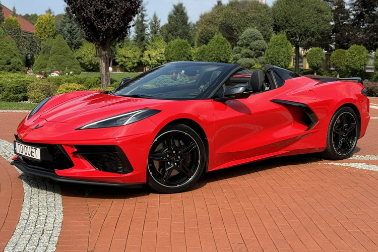 Chevrolet Corvette C8 Cabrio 6.2 V8 Salon PL Full OPCJA Gwarancja Dostępny Od Ręki zdjęcie 12