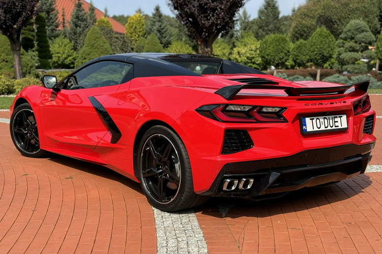 Chevrolet Corvette C8 Cabrio 6.2 V8 Salon PL Full OPCJA Gwarancja Dostępny Od Ręki zdjęcie 18