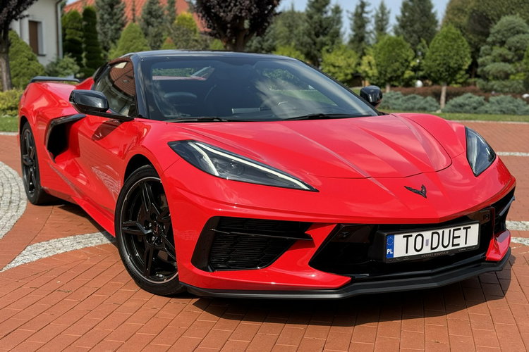 Chevrolet Corvette C8 Cabrio 6.2 V8 Salon PL Full OPCJA Gwarancja Dostępny Od Ręki zdjęcie 2