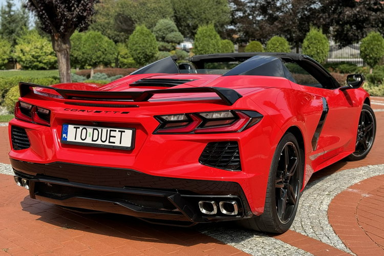 Chevrolet Corvette C8 Cabrio 6.2 V8 Salon PL Full OPCJA Gwarancja Dostępny Od Ręki zdjęcie 20