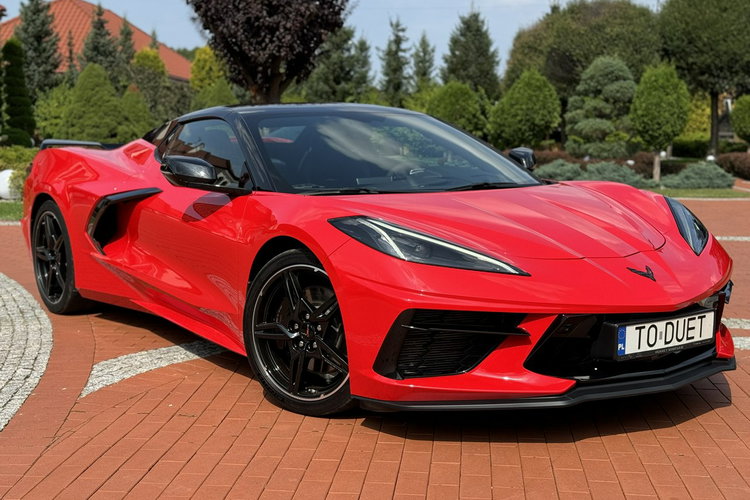 Chevrolet Corvette C8 Cabrio 6.2 V8 Salon PL Full OPCJA Gwarancja Dostępny Od Ręki zdjęcie 6