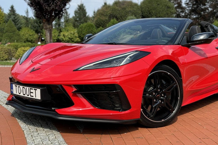 Chevrolet Corvette C8 Cabrio 6.2 V8 Salon PL Full OPCJA Gwarancja Dostępny Od Ręki zdjęcie 8