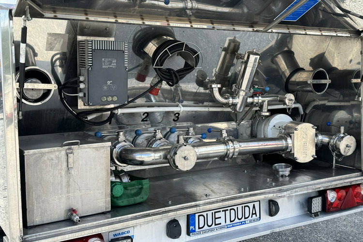 LAG Spożywcza Magyar Izolowana Webasto Pompa Elektryczna do Zrzutu 3-Komory 32.000litrów (10.5/7/14.5/) Pełna Instalacja i Filtr Sterylny zdjęcie 27