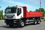 Iveco TRAKKER 450 / 6X4 / WYWROTKA / HYDROKLAPA / HYDROBURTA / BORDMATIC / CZOŁOWNICA / / zdjęcie 12