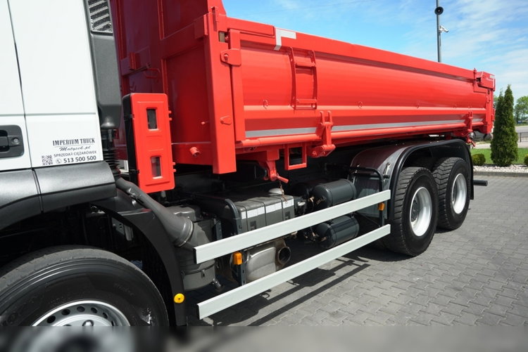 Iveco TRAKKER 450 / 6X4 / WYWROTKA / HYDROKLAPA / HYDROBURTA / BORDMATIC / CZOŁOWNICA / / zdjęcie 21