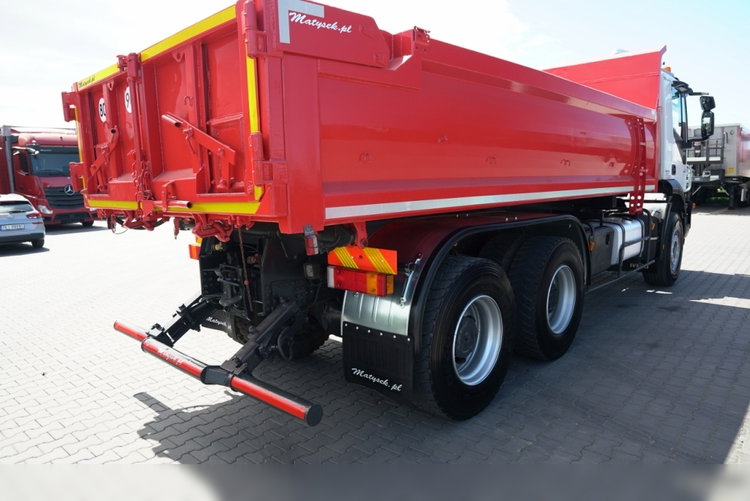 Iveco TRAKKER 450 / 6X4 / WYWROTKA / HYDROKLAPA / HYDROBURTA / BORDMATIC / CZOŁOWNICA / / zdjęcie 24